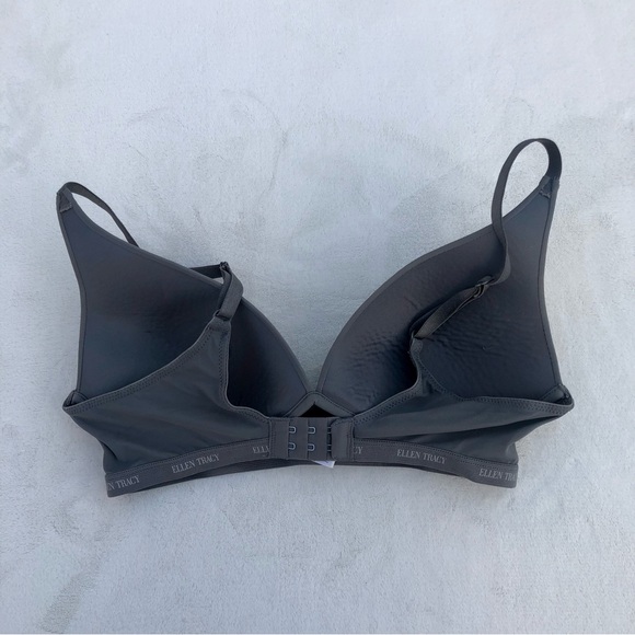 Ellen Tracy bra 34C Gray Semi Padded - Picture 4 of 6